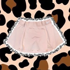 NikeCourt Dri-Fit Tennis Skort Skirt Light Baby Pink Large